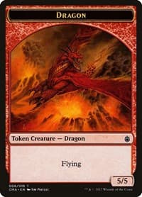 Dragon Token (006) - Commander Anthology - Magic: The Gathering card