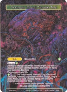 Yggdrasil, Malefic Verdant Tree (Full Art) - Echoes of the New World - Force of Will card