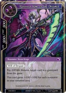 Rezzard, King of the Damned - Echoes of the New World - Force of Will card