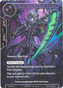 Rezzard, King of the Damned (Full Art) - Echoes of the New World - Force of Will card