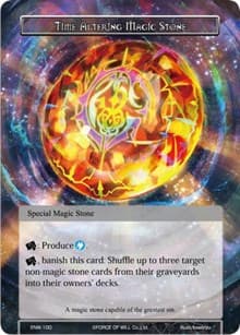 Time Altering Magic Stone - Echoes of the New World - Force of Will card