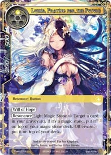 Lumia, Praying for the Future - Echoes of the New World - Force of Will card