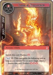 Flames of Nyarlathotep - Echoes of the New World - Force of Will card