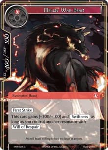 Melgis' War Beast - Echoes of the New World - Force of Will card