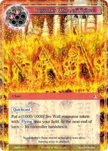 Refarth's Wall of Flames - Echoes of the New World - Force of Will card