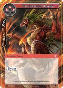 Tiny Aggressive Dragon - Echoes of the New World - Force of Will card