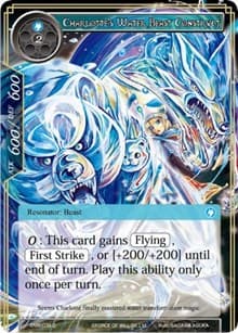 Charlotte's Water Beast Construct - Echoes of the New World - Force of Will card
