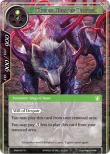 Yggdor, Beast of Disaster - Echoes of the New World - Force of Will card