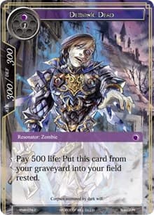 Demonic Dead - Echoes of the New World - Force of Will card