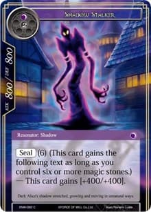 Shadow Stalker - Echoes of the New World - Force of Will card
