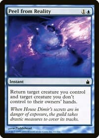 Peel from Reality - Ravnica: City of Guilds - Magic: The Gathering card