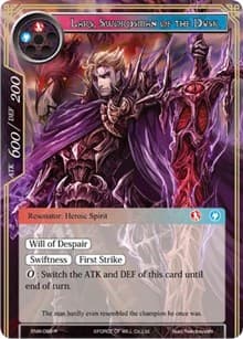 Lars, Swordsman of the Dusk - Echoes of the New World - Force of Will card