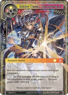 Shining Demon, Mephistopheles - Echoes of the New World - Force of Will card
