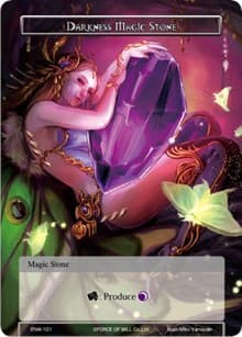 Darkness Magic Stone - Echoes of the New World - Force of Will card
