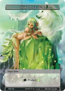 Wind Magic Stone - Echoes of the New World - Force of Will card