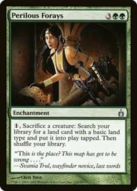 Perilous Forays - Ravnica: City of Guilds - Magic: The Gathering card