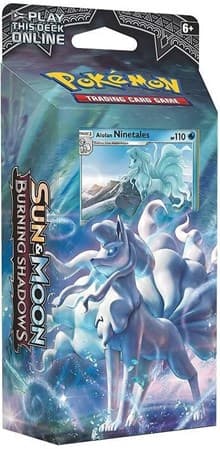 Burning Shadows Theme Deck - "Luminous Frost" [Alolan Ninetales] - SM - Burning Shadows - Pokemon card