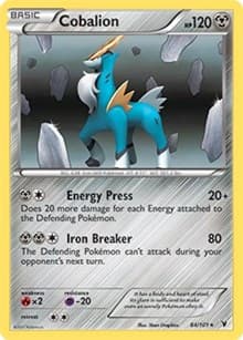 Cobalion - 84/101 (Battle Arena Deck Exclusive) - Deck Exclusives - Pokemon card
