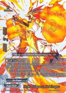Style of Impact, Bal Dragon (Secret Silver Foil) - Crossing Generations - Future Card BuddyFight card