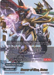Bearer of Sins, Batzz (Secret Silver Foil) - Crossing Generations - Future Card BuddyFight card