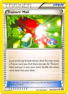 Trainers' Mail - 92a/108 (Non-Holo) - Alternate Art Promos - Pokemon card