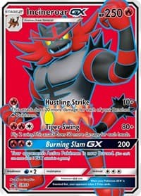 Incineroar GX - SM38 - SM Promos - Pokemon card