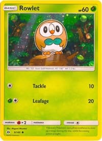 Rowlet - 9/149 (Cosmos Holo) - Miscellaneous Cards & Products - Pokemon card