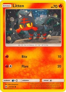 Litten - 24/149 (Cosmos Holo) - Miscellaneous Cards & Products - Pokemon card