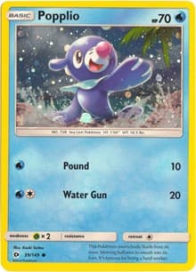 Popplio - 39/149 (Cosmos Holo) - Miscellaneous Cards & Products - Pokemon card