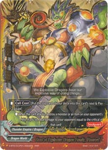 Head of Explosive Dragon Family, Vumvorl - Crossing Generations - Future Card BuddyFight card