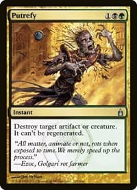Putrefy - Ravnica: City of Guilds - Magic: The Gathering card