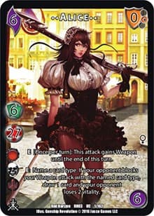 Alice - Red Horizon: Blood Omen - UniVersus card