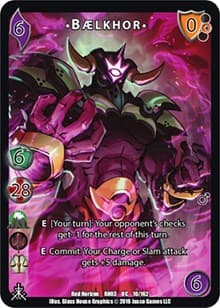Baelkhor - Red Horizon: Blood Omen - UniVersus card