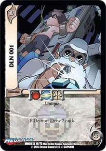 DLN 001 - Mega Man: Collector's Tins - UniVersus card