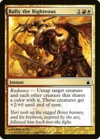 Rally the Righteous - Ravnica: City of Guilds - Magic: The Gathering card