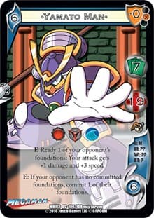Yamato Man - Mega Man: Battle for Power - UniVersus card