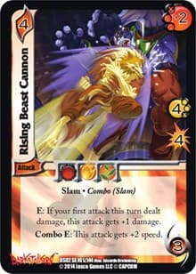 Rising Beast Cannon - Darkstalkers: Warriors of the Night - UniVersus card