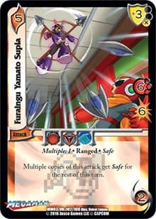 Furaingu Yamato Supia - Mega Man: Battle for Power - UniVersus card