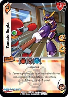 Yamato Supia - Mega Man: Battle for Power - UniVersus card