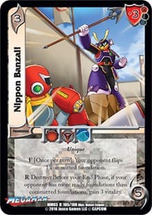 Nippon Banzai! - Mega Man: Battle for Power - UniVersus card