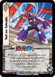 Yari no Tatsujin - Mega Man: Battle for Power - UniVersus card