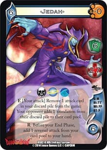 Jedah - Darkstalkers: Warriors of the Night - UniVersus card