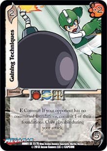 Gaining Techniques - Mega Man: Collector's Tins - UniVersus card