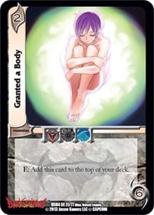Granted a Body - Darkstalkers: Collector's Tins - UniVersus card