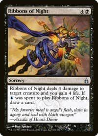 Ribbons of Night - Ravnica: City of Guilds - Magic: The Gathering card
