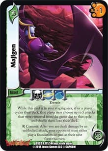 Majigen - Darkstalkers: Warriors of the Night - UniVersus card