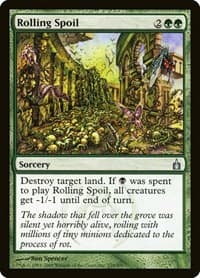 Rolling Spoil - Ravnica: City of Guilds - Magic: The Gathering card