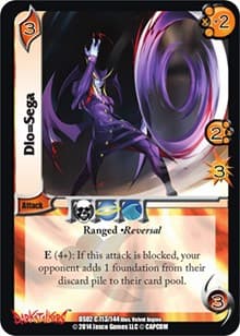 Dio=Sega - Darkstalkers: Warriors of the Night - UniVersus card