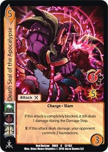 Death Seal of the Apocalypse - Red Horizon: Blood Omen - UniVersus card