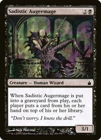 Sadistic Augermage - Ravnica: City of Guilds - Magic: The Gathering card